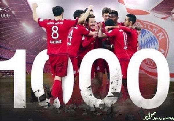 رکورد جدید بایرن در بوندس لیگا +عکس