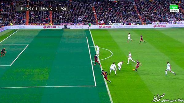 عکس/ گل مشکوک به آفساید نیمار به رئال