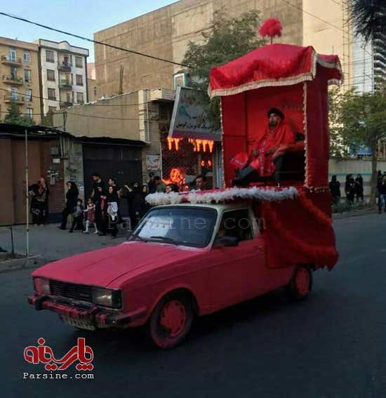 عکس/ حضور متفاوت یزید در تعزیه!