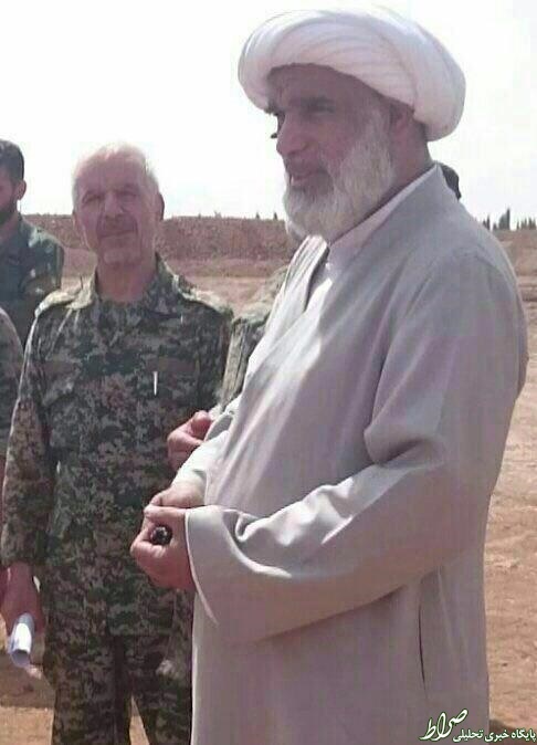 عکس/یک عضوخبرگان درجبهه مبارزه باداعش