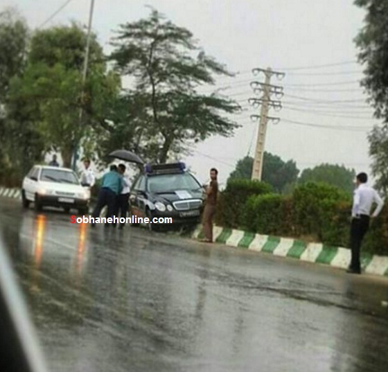 عکس/ تصادف مرسدسبنز پلیس دررامهرمز عکس/ تصادف مرسدسبنز پلیس دررامهرمز