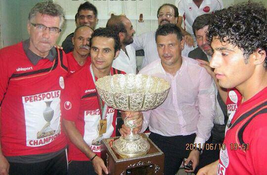 عکس/ پیام دایی پیش از دیدار دربی 81