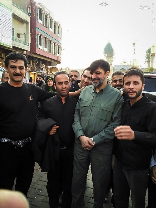 عکس/ سردار رادان در پیاده‌روی کربلا