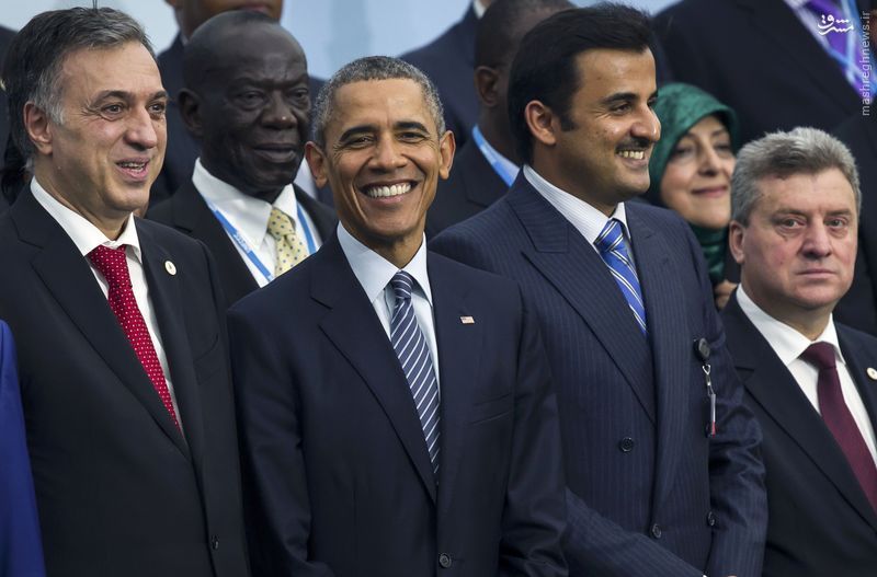عکس/ معصومه ابتکار و اوباما در یک عکس