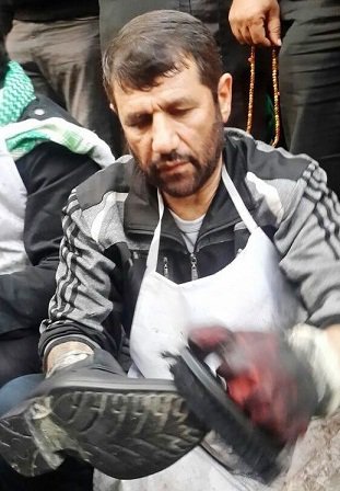 خادمی یک سردار در اربعین 93 +عکس