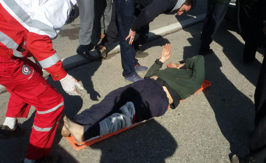 یک کشته در تصادف محور اسدآباد +تصاویر