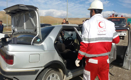 یک کشته در تصادف محور اسدآباد +تصاویر