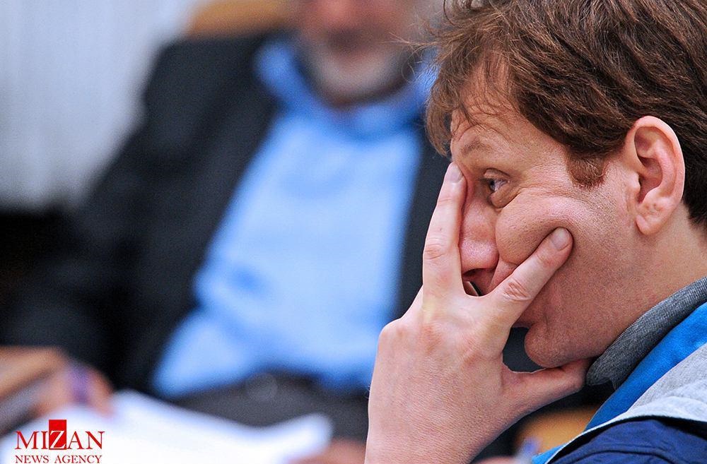 عکس/ ژست جدید بابک زنجانی در دادگاه