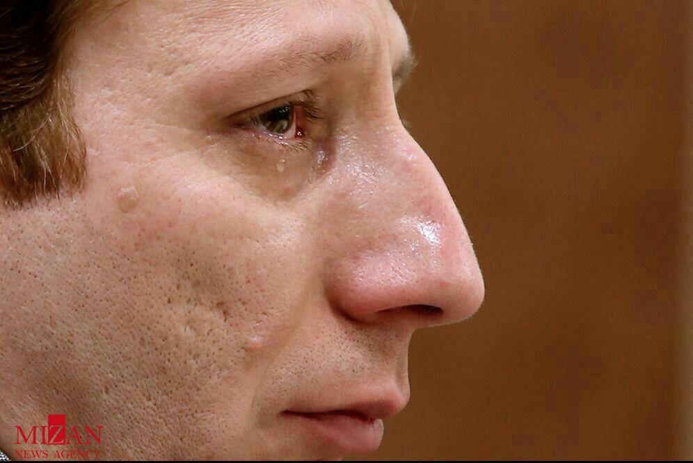 عکس/ اشک های بابک زنجانی در دادگاه