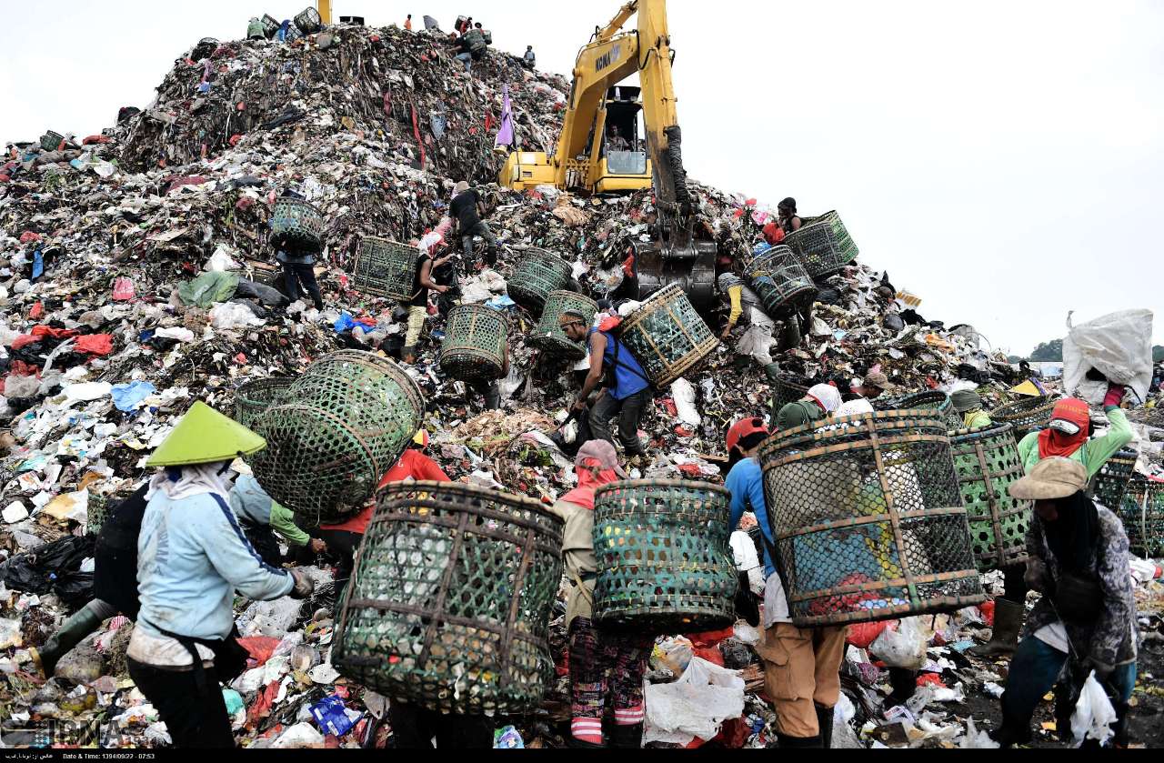 عکس/ جمع آوری زباله در مالزی
