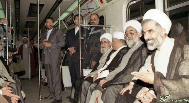 عکس/ متروسواری اعضای مجلس خبرگان