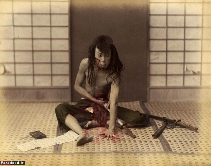 عکس/ خودکشی یک سامورائی عکس/ خودکشی یک سامورائی