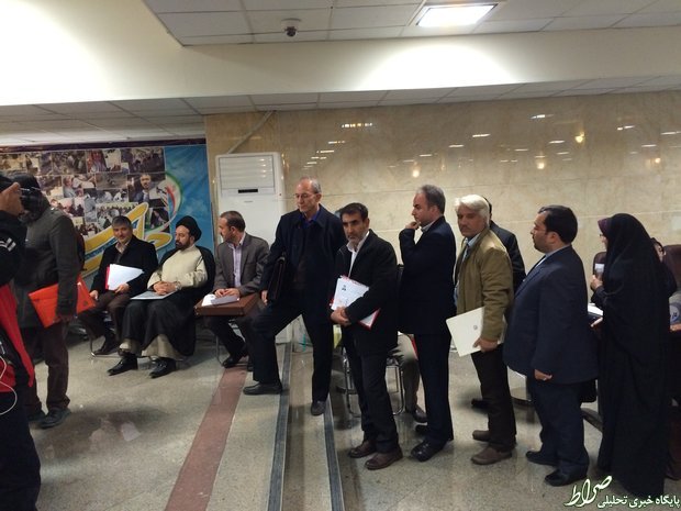 عکس/ صف انتظار داوطلبان انتخابات مجلس