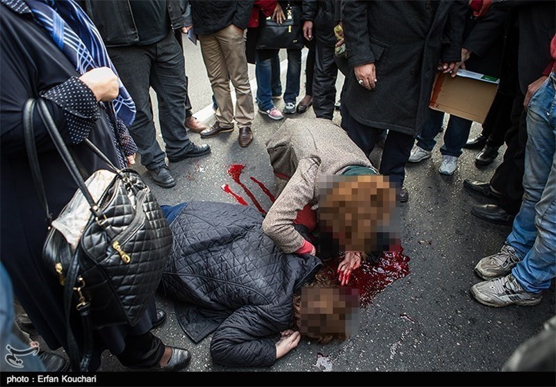مصدوم حادثه میدان فاطمی فوت کرد