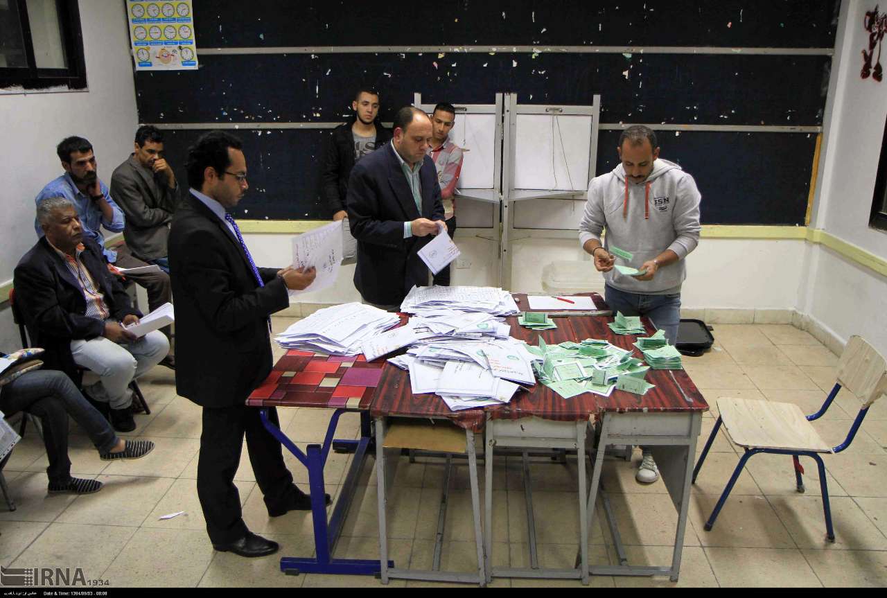 عکس/  شمارش آرای انتخابات مصر