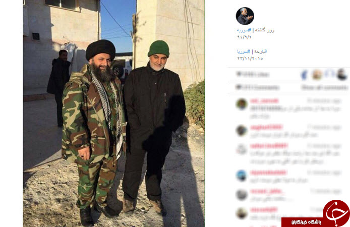 جدیدترین عکس از سردار سلیمانی