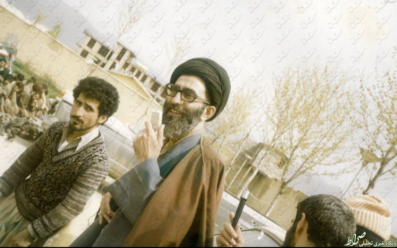 عکسی کمتردیده‌شده از رهبر انقلاب