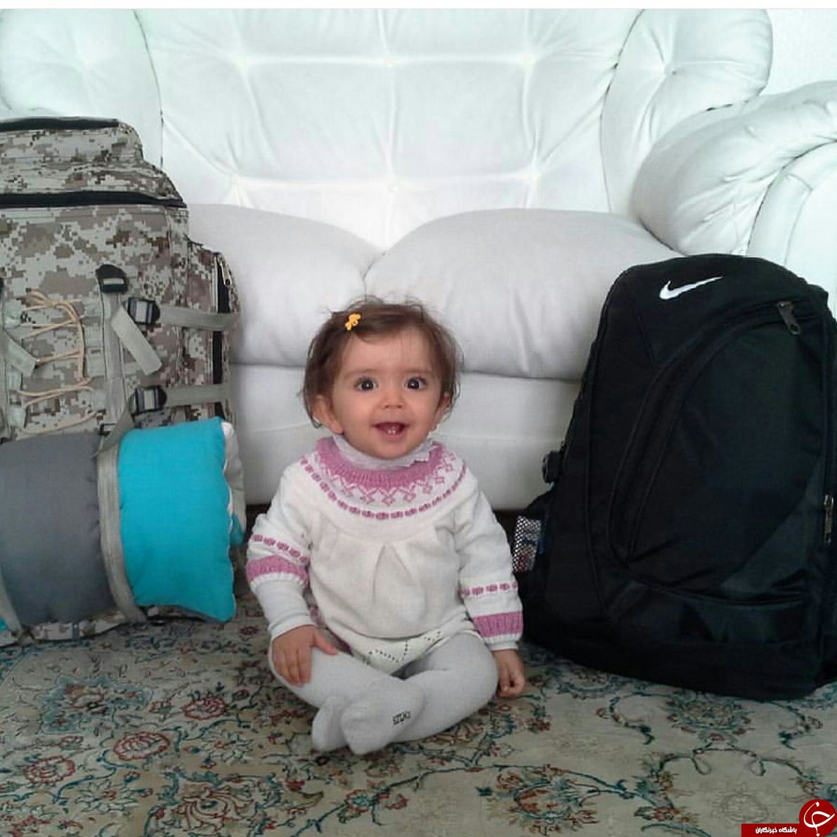 عکس/ کوچکترین مسافر کربلا