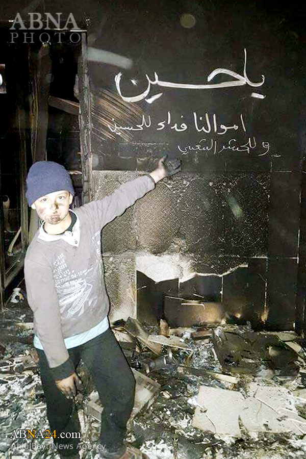 عکس/ واکنش یک کودک به یورش پیشمرگه‌