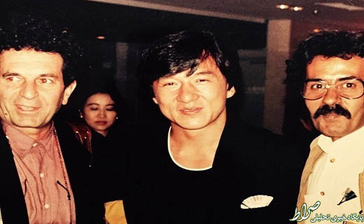 عکس/ خسرو شکیبایی با جکی چان