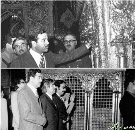 عکس/صدام حسین در حرم مطهر رضوی عکس/صدام حسین در حرم مطهر رضوی