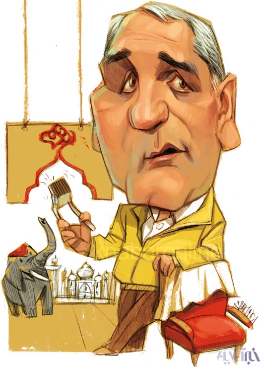 کاریکاتور/ آرایشگاه مهران مدیری!