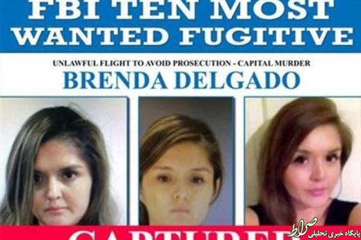 دستگیری تنها زن لیست فراریان FBI +عکس