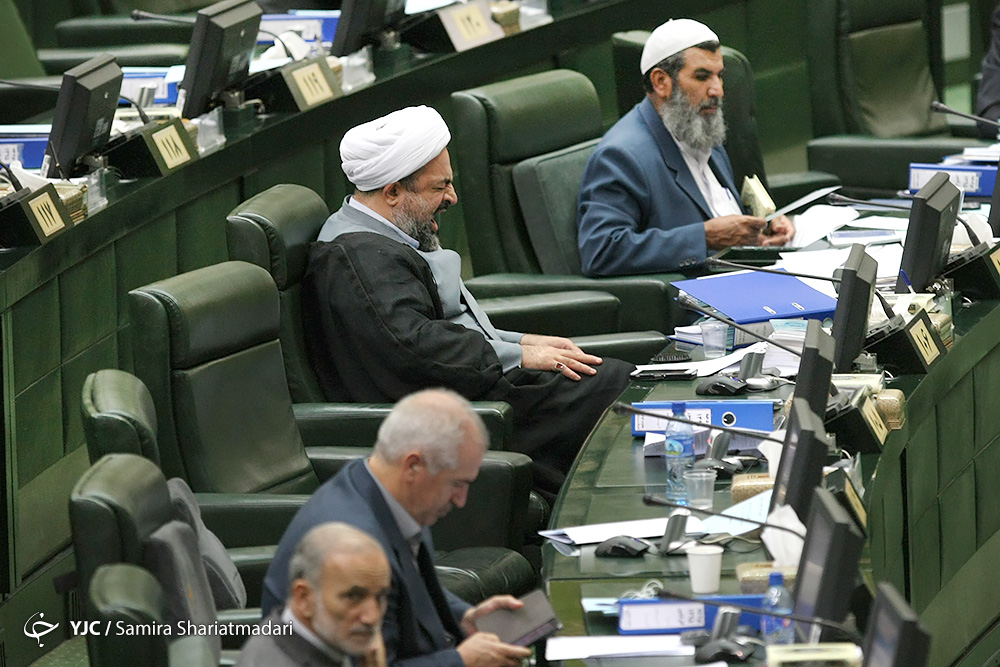 عکس/ خمیازه رسایی در صحن مجلس