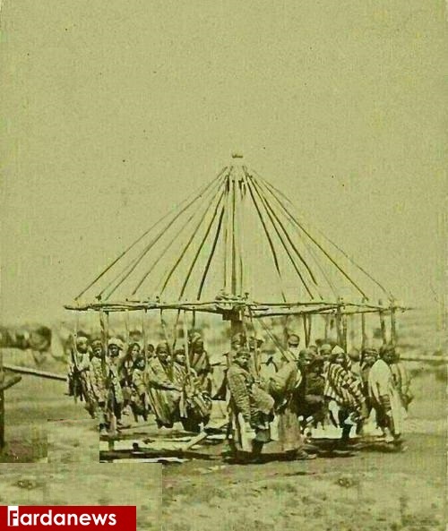 عکس/ شهربازی در زمان قاجار