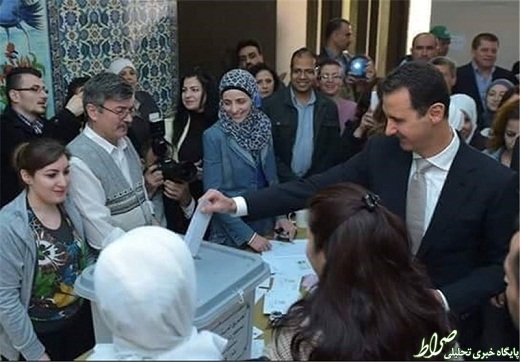 تصاویر/ انتخابات سوریه