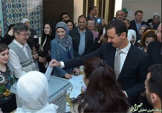تصاویر/ انتخابات سوریه