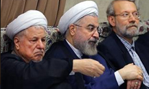 عبور هاشمی و روحانی از لاریجانی در پسابرجام عبور هاشمی و روحانی از لاریجانی در پسابرجام