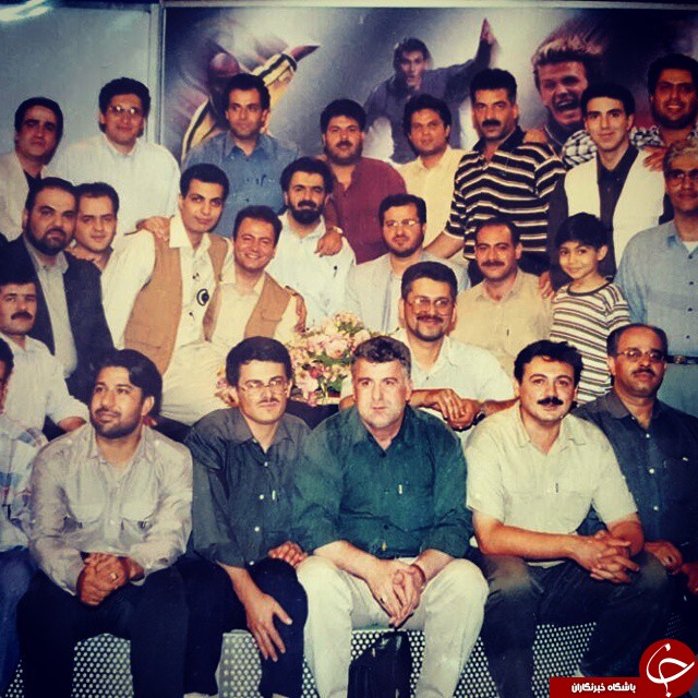 تصویری زیر خاکی از گزارشگران دربی