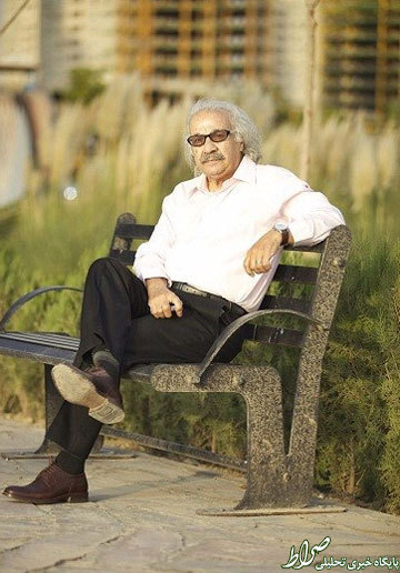 با سعید پیردوست، کمی پس از 75 سالگی اش با سعید پیردوست، کمی پس از 75 سالگی اش