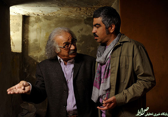 با سعید پیردوست، کمی پس از 75 سالگی اش با سعید پیردوست، کمی پس از 75 سالگی اش