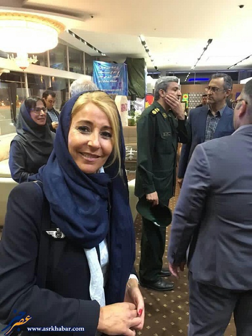 عکس/حجاب خدمه هواپيماى ايرفرانس در تهران