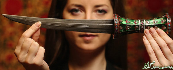 عکس/ حراج خنجر میلیونی