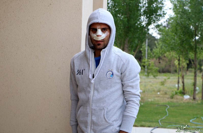 عکس/ چهره عجیب مجیدی در تمرین استقلال عکس/ چهره عجیب مجیدی در تمرین استقلال
