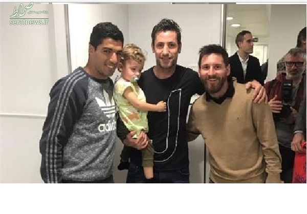 تصاویر/ اقدام انساندوستانه مسی و سوارز در سال نو تصاویر/ اقدام انساندوستانه مسی و سوارز در سال نو