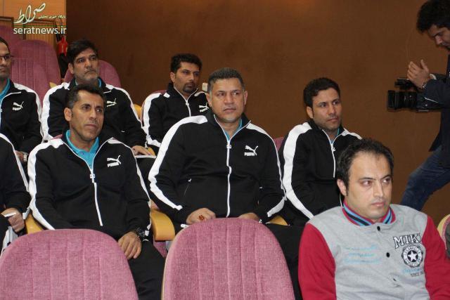 عکس/ دایی در کنار دستیاران سابق