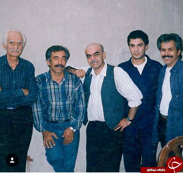 عکسی ديده نشده از پشت صحنه 