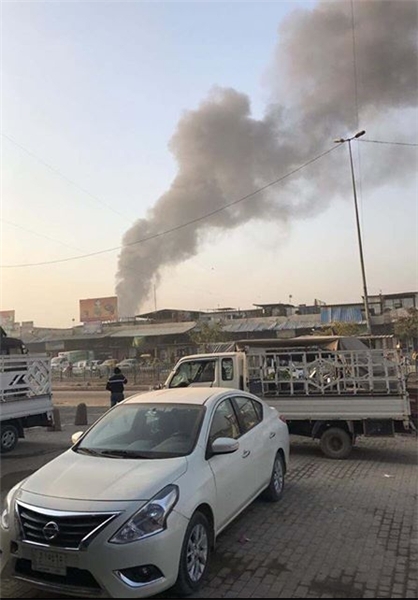 انفجار دوباره در شرق بغداد +تصاویر انفجار دوباره در شرق بغداد +تصاویر