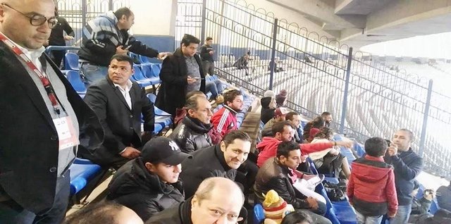 جنجال تازه پسران مبارک در استادیوم +عکس