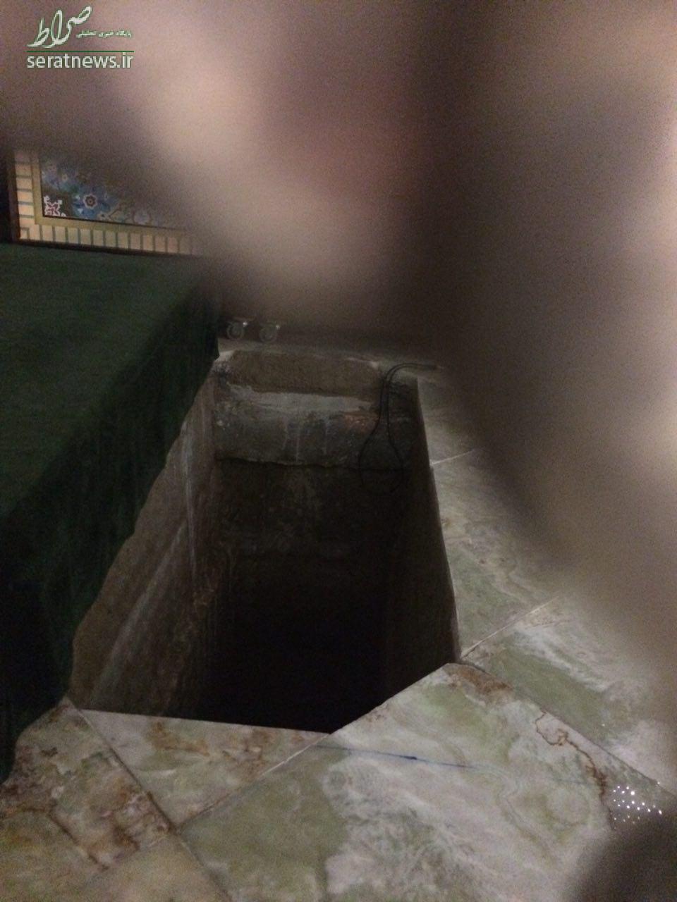 عکس/ خانه ابدی هاشمی رفسنجانی