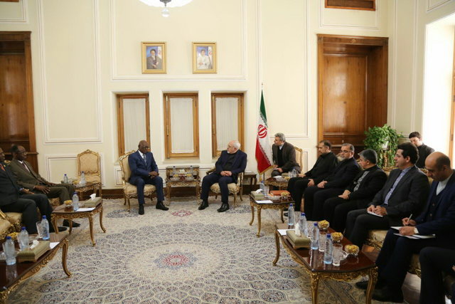 جزئیات دیدار رئیس مجلس مالی با ظریف +عکس