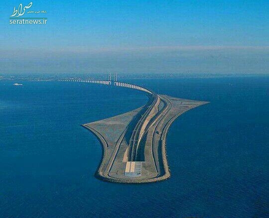 عکس/ پلی زیبا که تبدیل به تونل می شود عکس/ پلی زیبا که تبدیل به تونل می شود