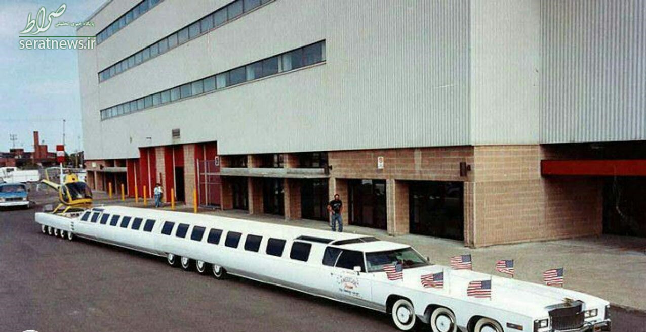 عکس/ طولانی‌ترین خودروی جهان