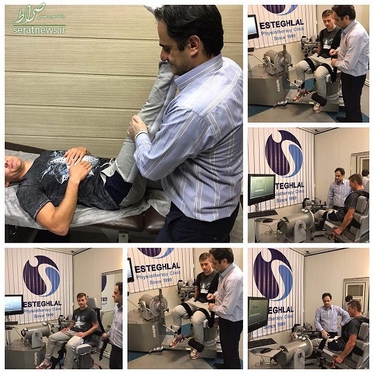 تصاویر/ تست پزشکی جباروف در کلینیک استقلال تصاویر/ تست پزشکی جباروف در کلینیک استقلال