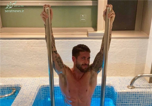 راموس در آب یخ +عکس