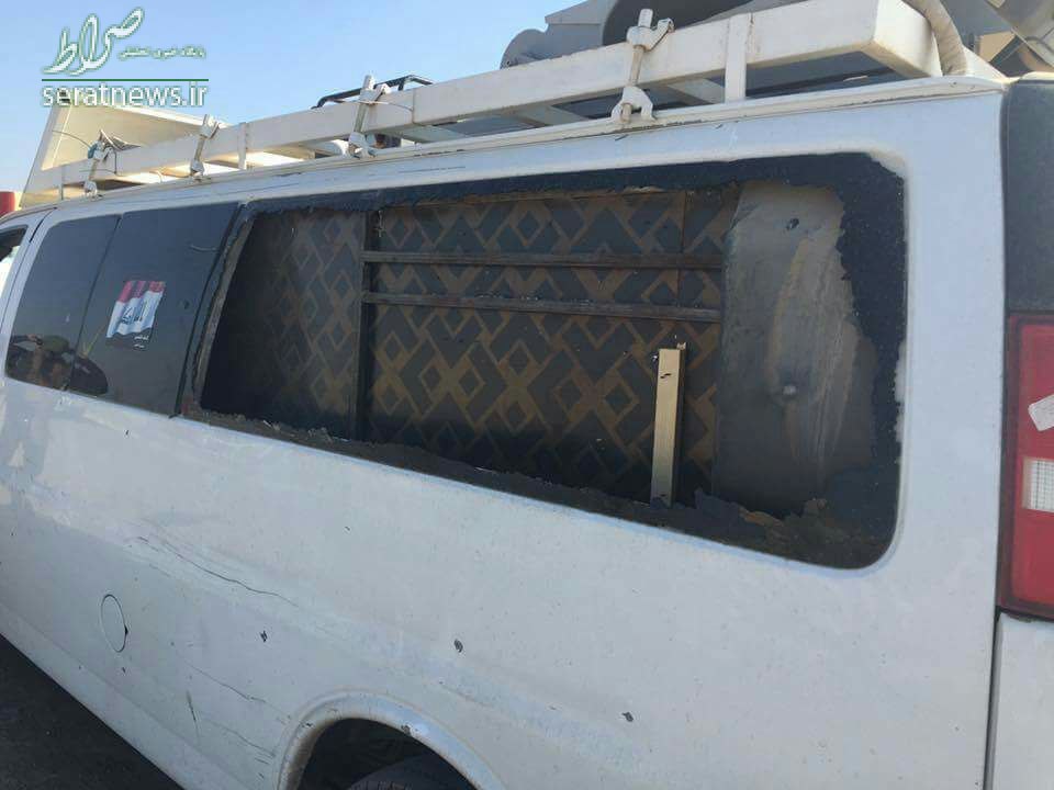 حمله پهپاد داعش به یک تیم خبری در موصل +عکس